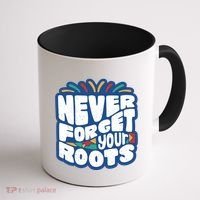 Never Forget Your Roots Black History Month Coffee Mug thumb 1
