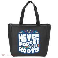 Never Forget Your Roots Black History Month Tote Bag thumb 0