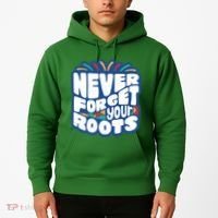 Never Forget Your Roots Black History Month Hoodie thumb 2