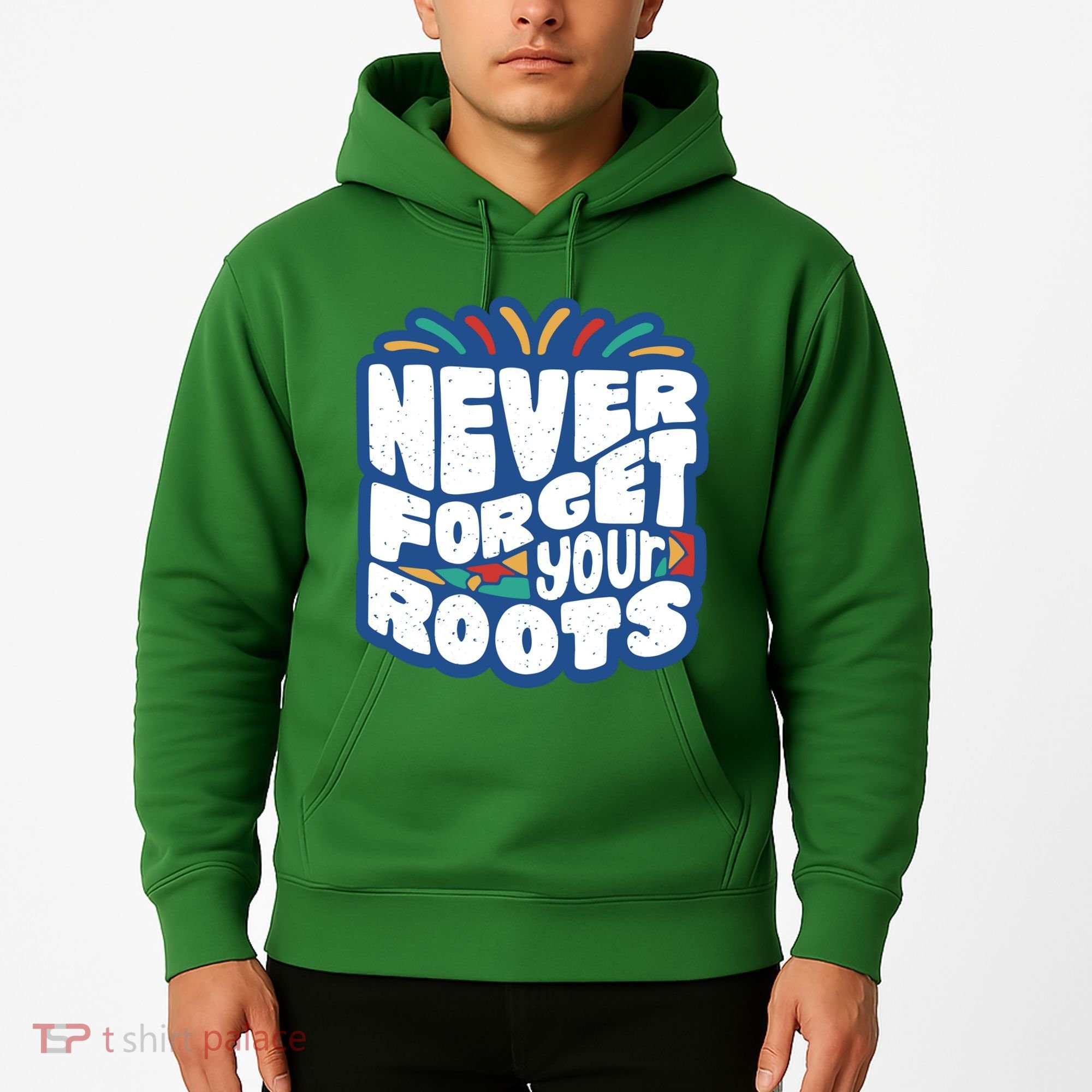 Never Forget Your Roots Black History Month Hoodie