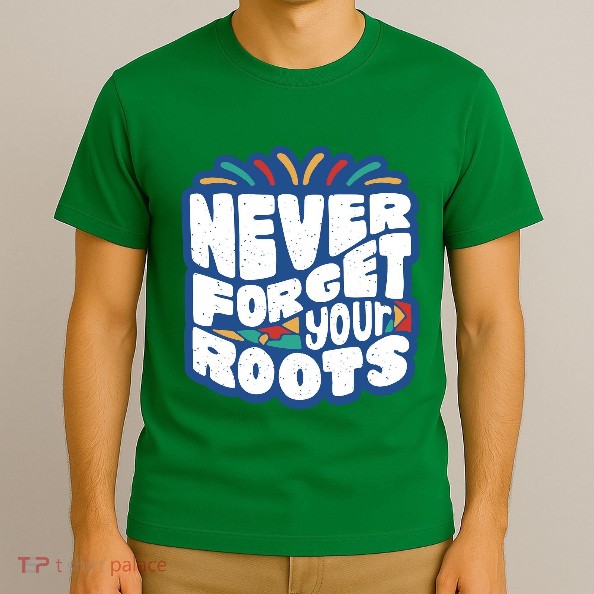 Never Forget Your Roots Black History Month T-Shirt