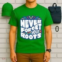 Never Forget Your Roots Black History Month T-Shirt thumb 6