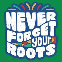 Never Forget Your Roots Black History Month Women's Long Sleeve Shirt thumb 2