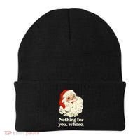 Nothing For You Whore Santa Christmas Beanie thumb 0
