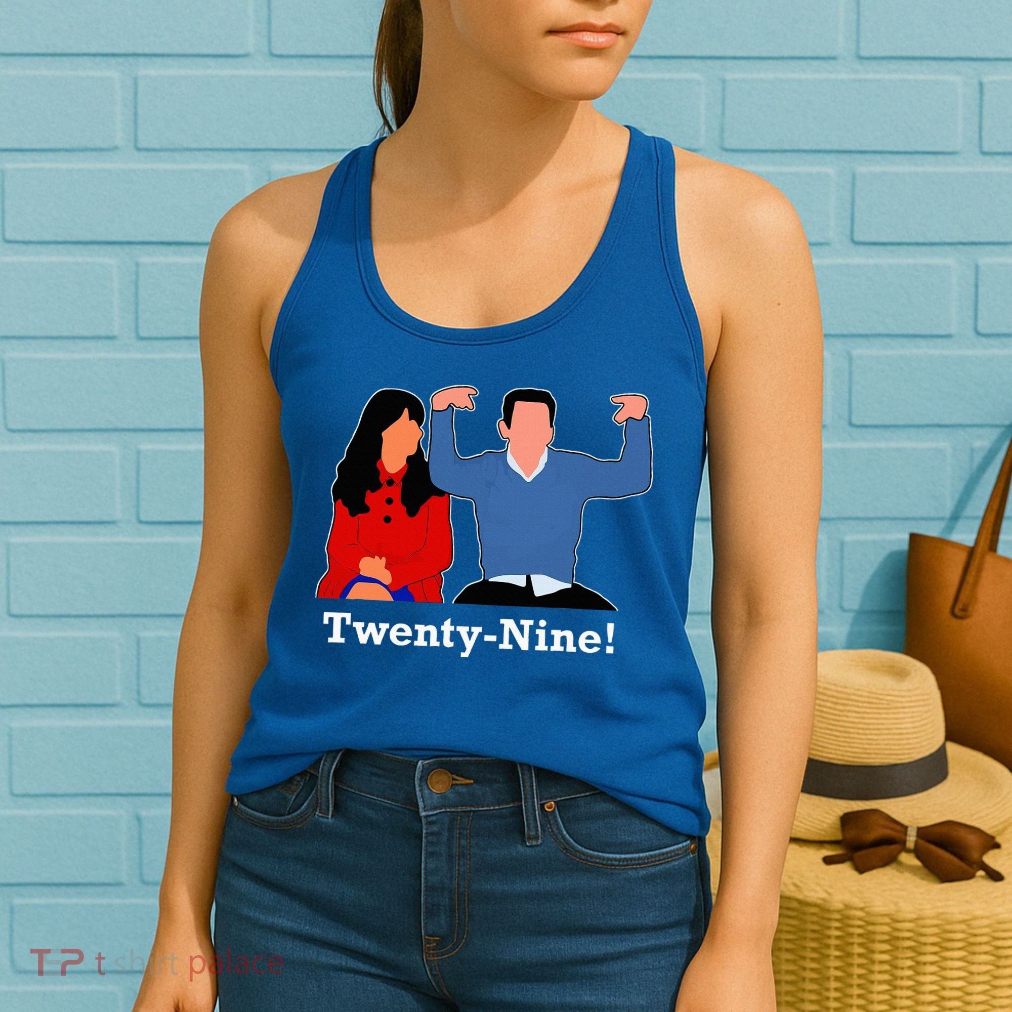 New Girl 29 IM Feelin Twenty Nine Happy Birthday 29th Women's Tank Top