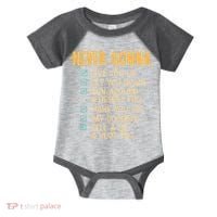 Never Gonna 80s Music Retro Lyrics Infant Baby Jersey Bodysuit thumb 0