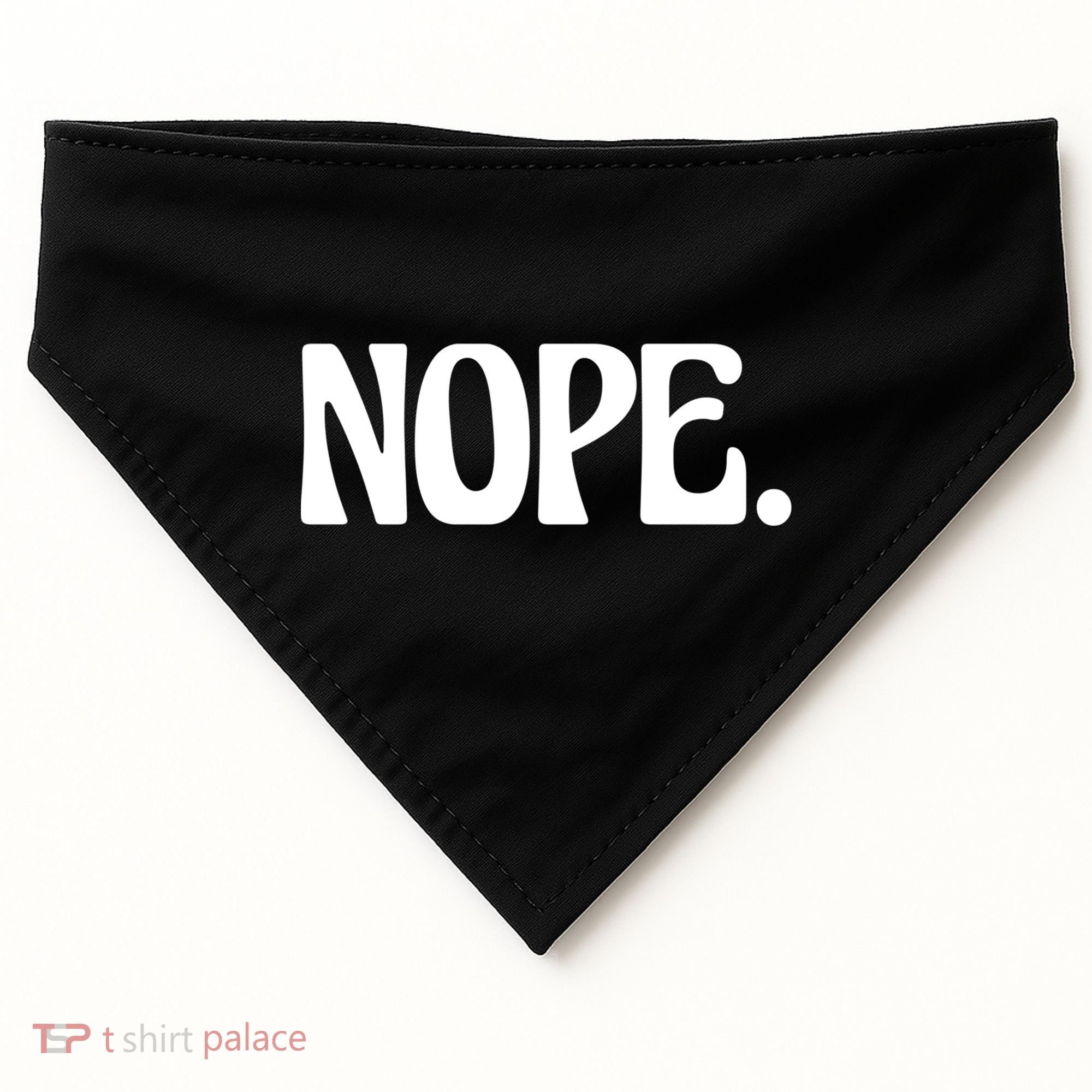 Nope Go Ask Your Mother Funny Dad Or Mom Funny Gift USA-Made Doggie Bandana