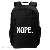 Nope Go Ask Your Mother Funny Dad Or Mom Funny Gift Backpack thumb 0