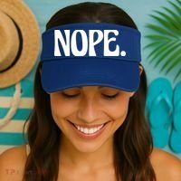 Nope Go Ask Your Mother Funny Dad Or Mom Funny Gift Visor thumb 2