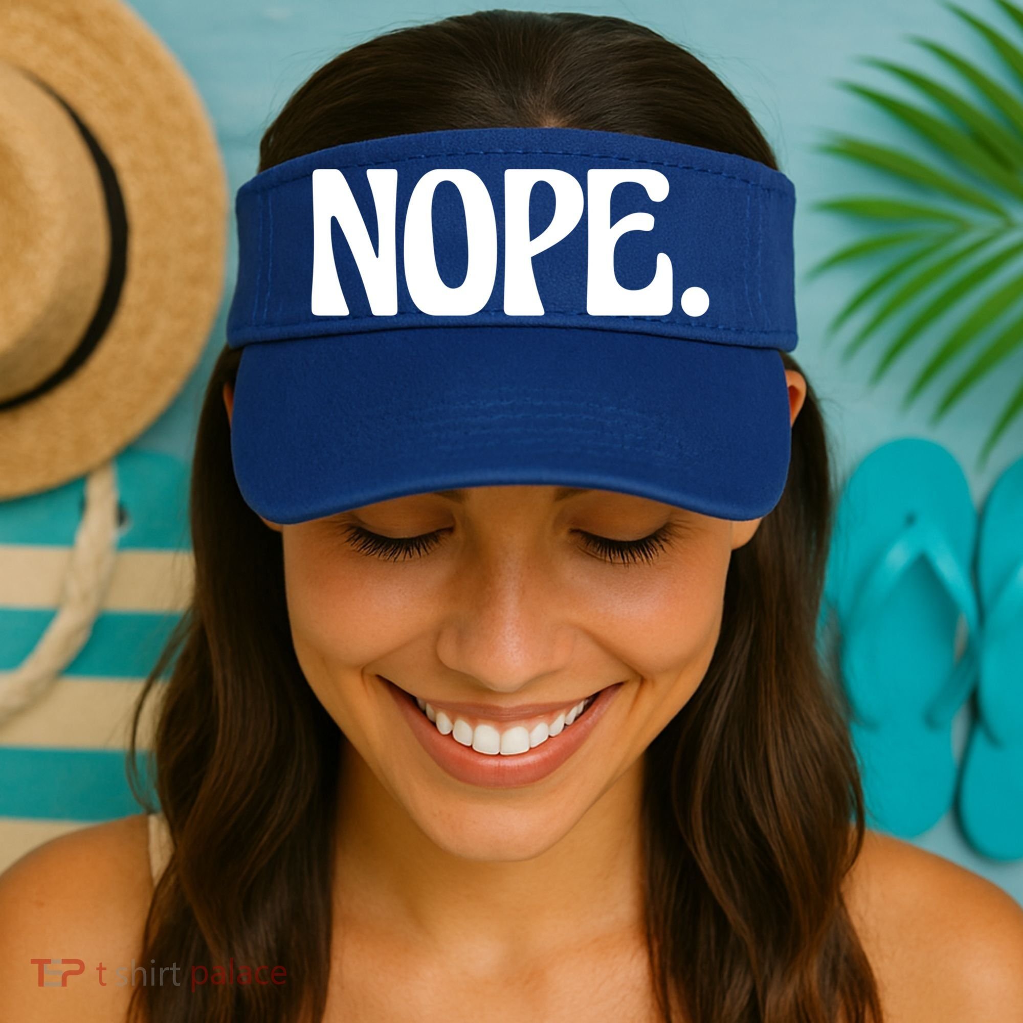 Nope Go Ask Your Mother Funny Dad Or Mom Funny Gift Visor