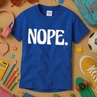 Nope Go Ask Your Mother Funny Dad Or Mom Funny Gift Kids T-Shirt thumb 3