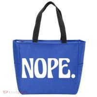 Nope Go Ask Your Mother Funny Dad Or Mom Funny Gift Tote Bag thumb 0