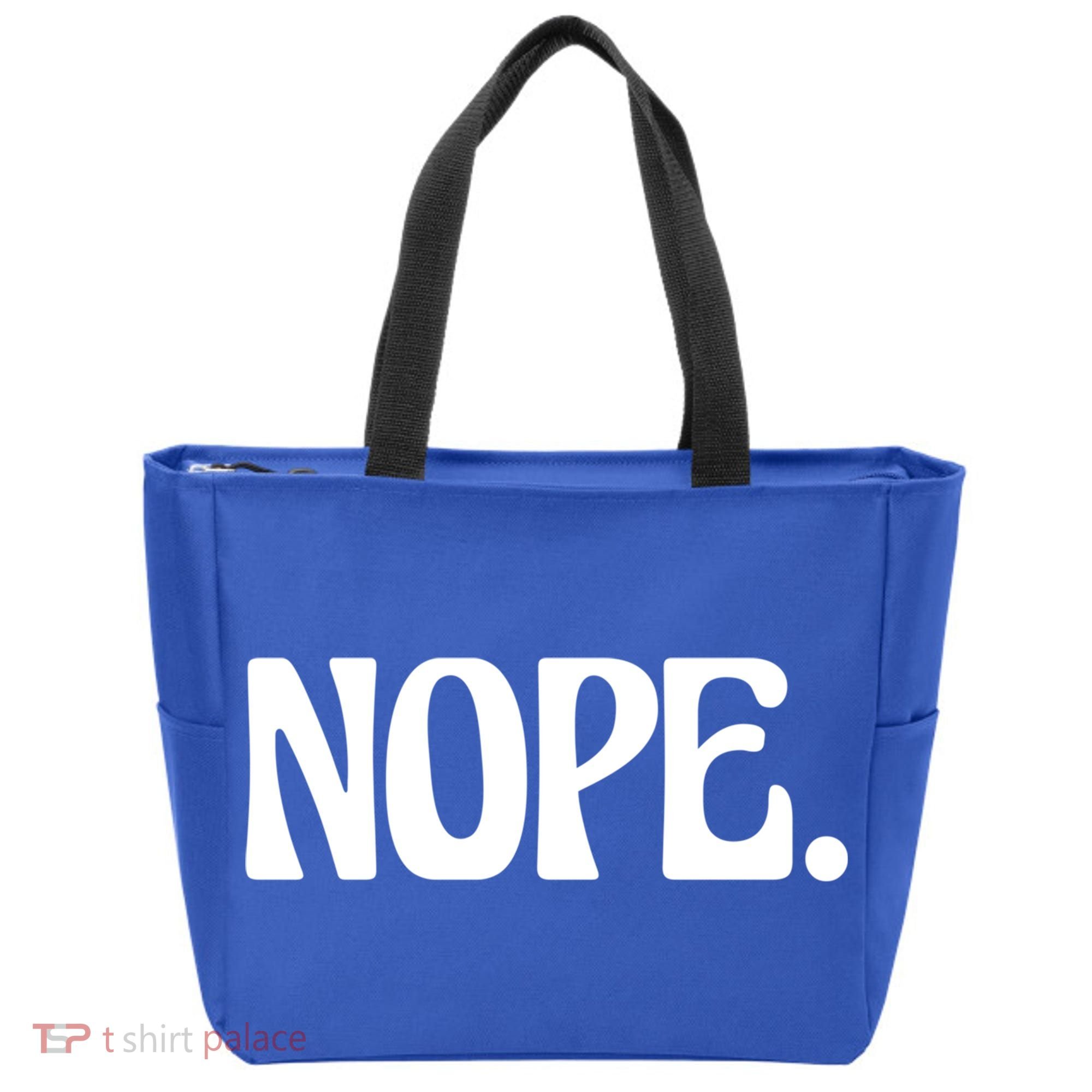 Nope Go Ask Your Mother Funny Dad Or Mom Funny Gift Tote Bag