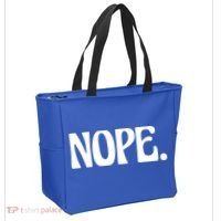 Nope Go Ask Your Mother Funny Dad Or Mom Funny Gift Tote Bag thumb 2