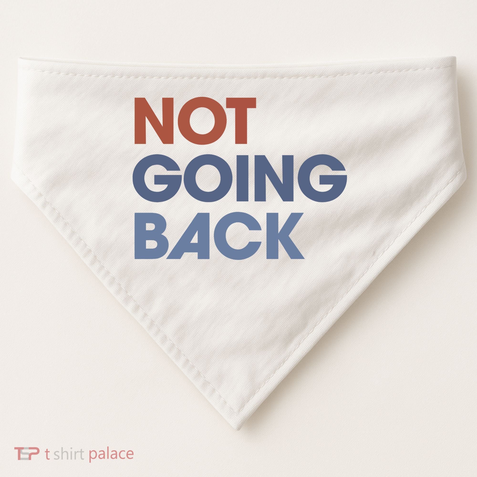 Not Going Back USA-Made Doggie Bandana
