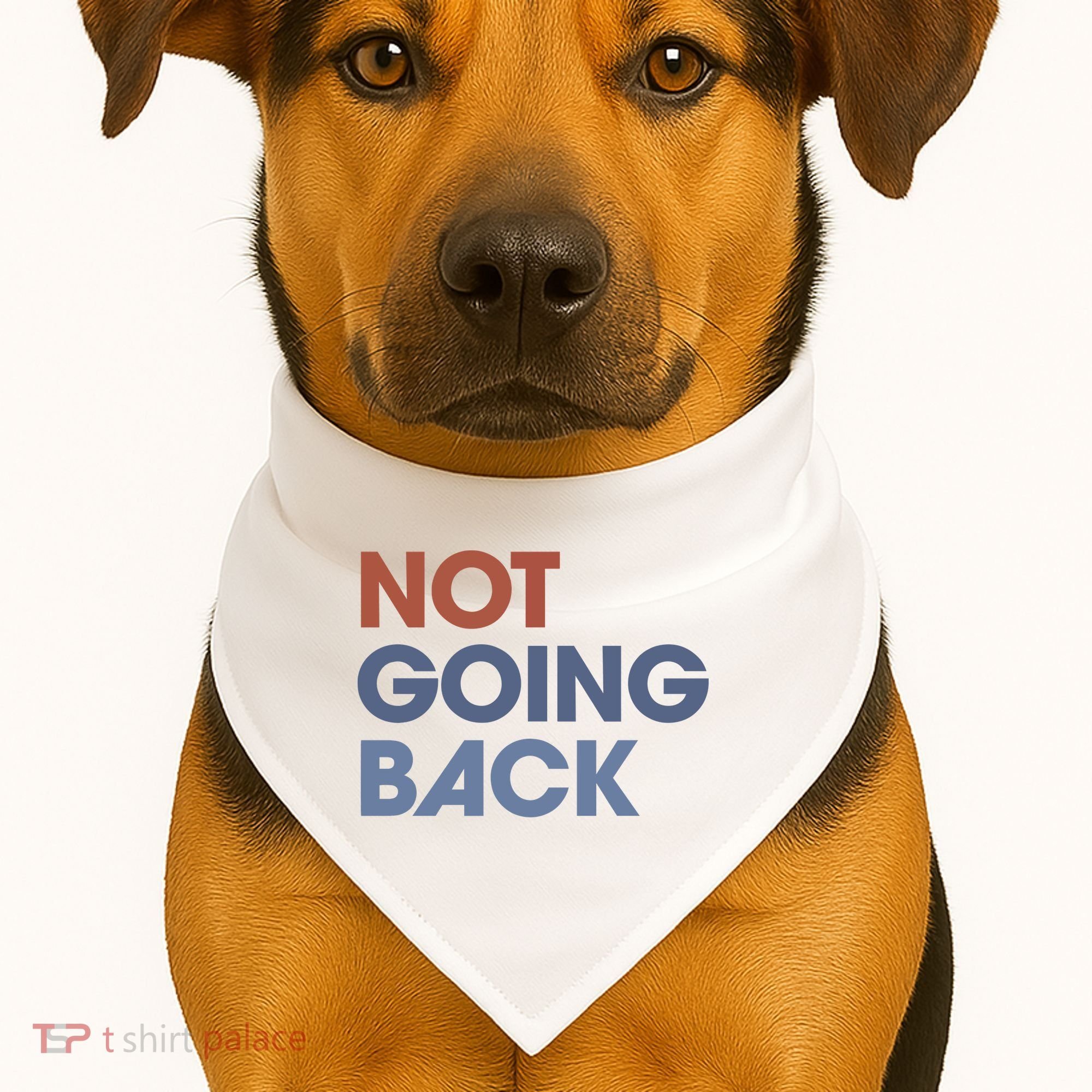 Not Going Back USA-Made Doggie Bandana