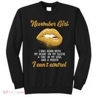 November Girl Birthday Gift Sweatshirt thumb 0