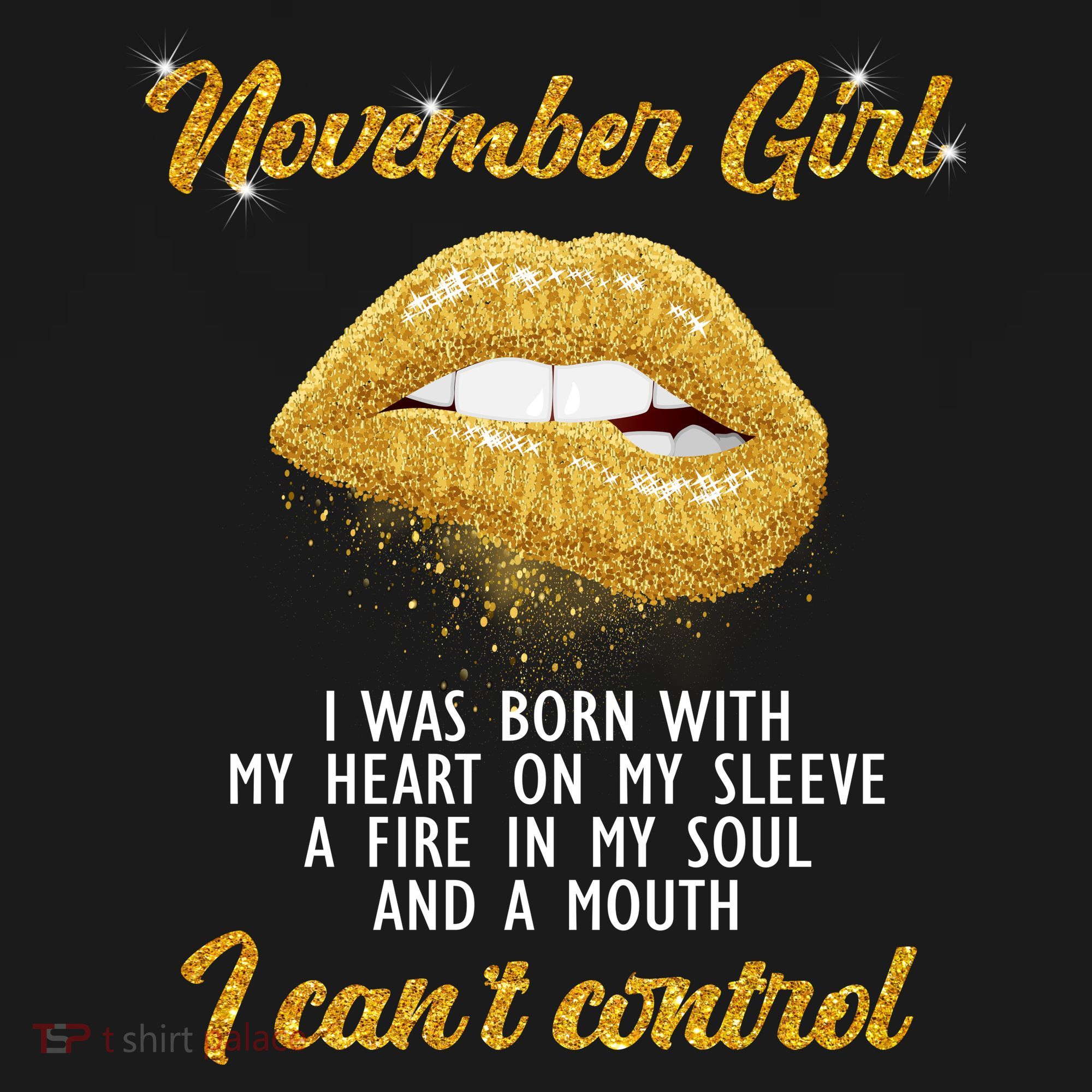 November Girl Birthday Gift Sweatshirt