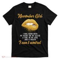 November Girl Birthday Gift T-Shirt thumb 0