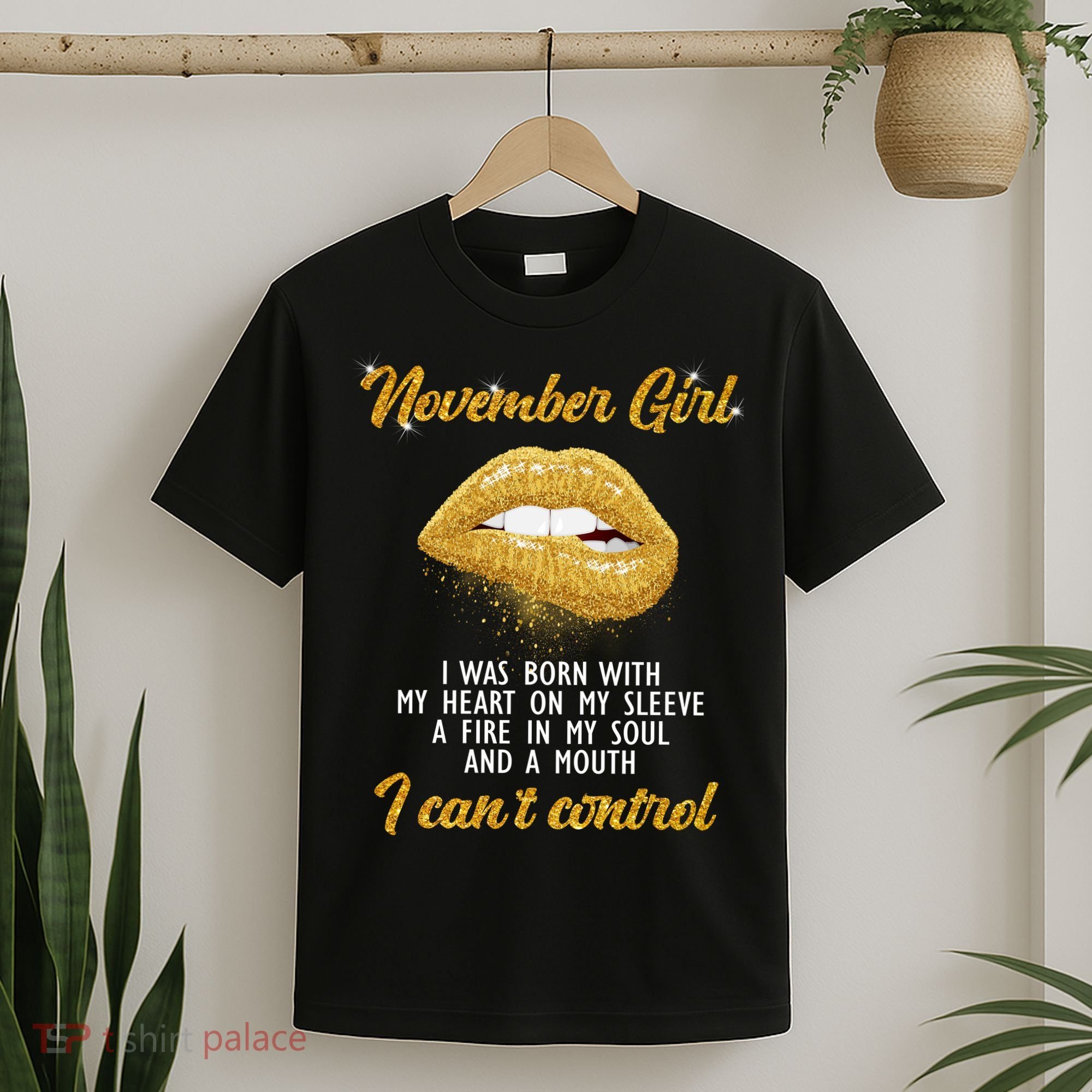 November Girl Birthday Gift T-Shirt