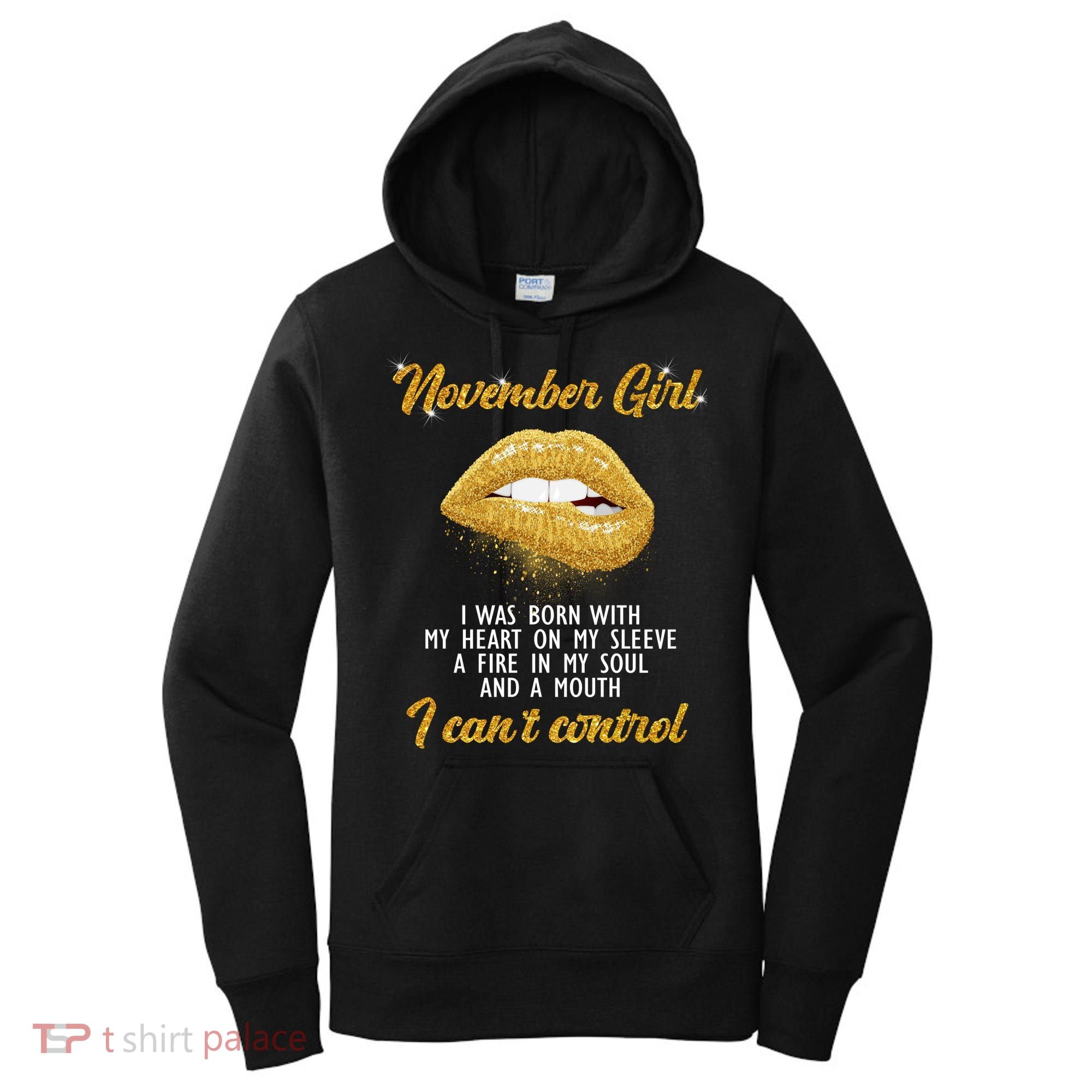 November Girl Birthday Gift Women's Hoodie