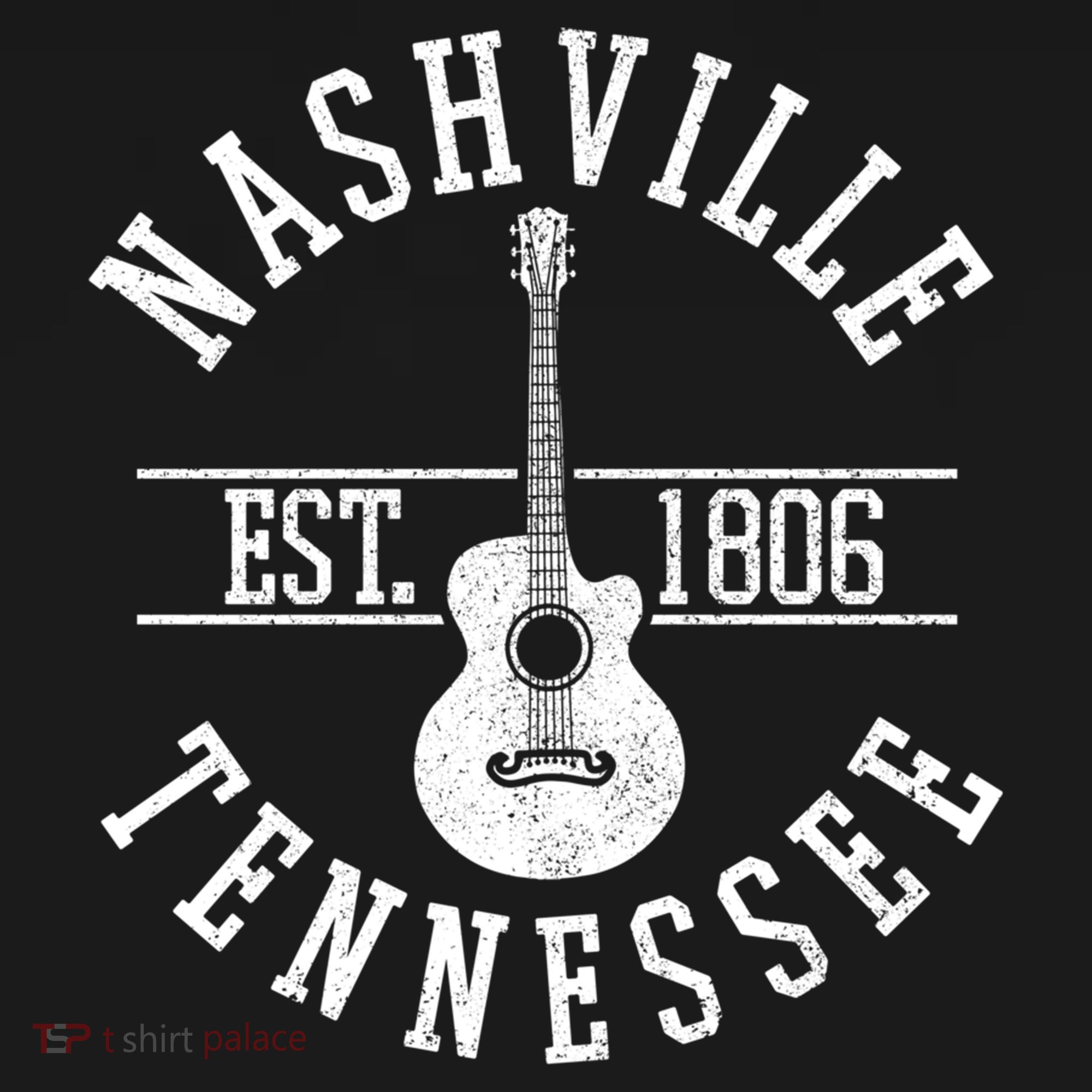 Nashville Gift Country Music City Guitar Gift Women's Hoodie