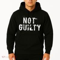 Not Guilty  Distressed Prisoner Jail Inmate Prison Tee Hoodie thumb 2