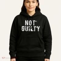 Not Guilty  Distressed Prisoner Jail Inmate Prison Tee Hoodie thumb 5