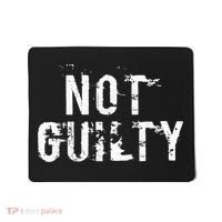 Not Guilty  Distressed Prisoner Jail Inmate Prison Tee Mousepad thumb 0