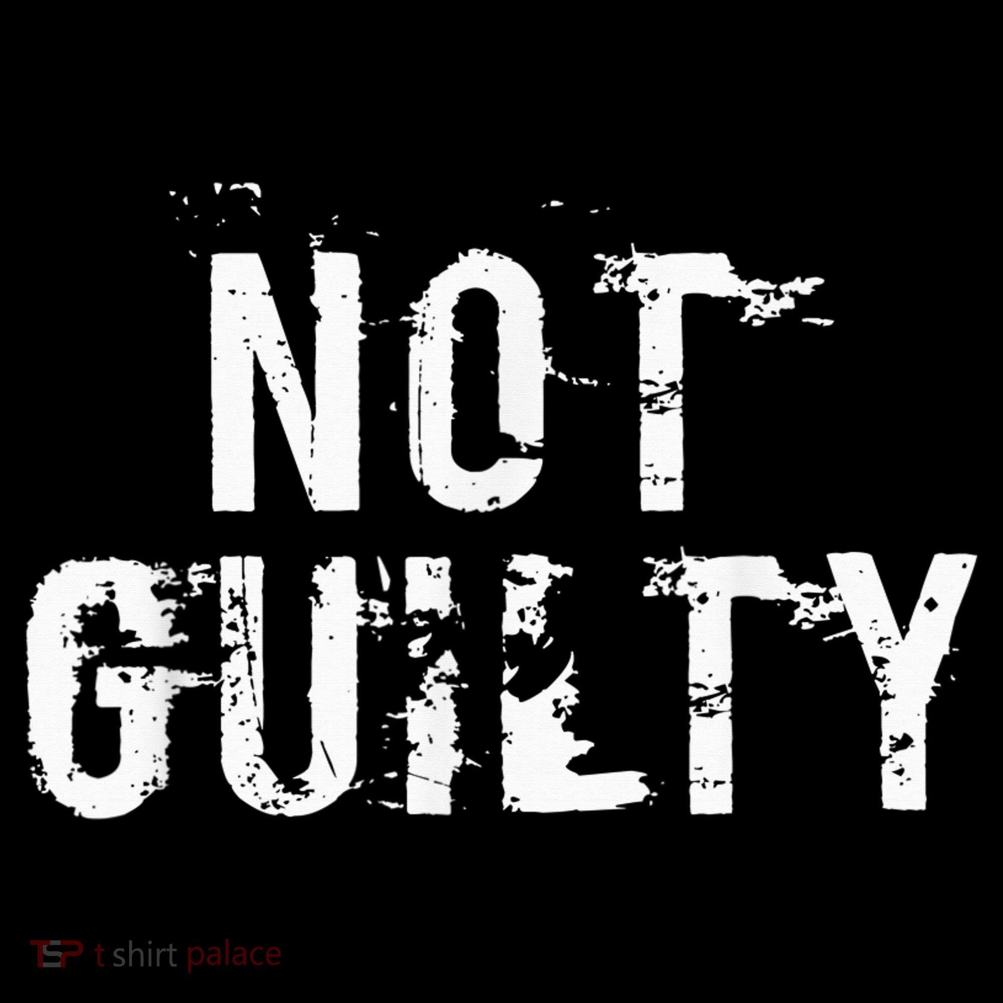 Not Guilty  Distressed Prisoner Jail Inmate Prison Tee Visor