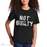 Not Guilty  Distressed Prisoner Jail Inmate Prison Tee Kids T-Shirt thumb 2