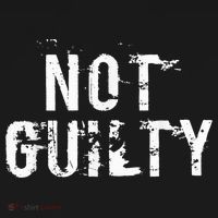 Not Guilty  Distressed Prisoner Jail Inmate Prison Tee Tote Bag thumb 4