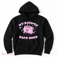 Nu Goth Dark Humour Goth Aesthetic My Kind Of Bath Bomb Hoodie thumb 0