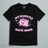 Nu Goth Dark Humour Goth Aesthetic My Kind Of Bath Bomb T-Shirt thumb 5