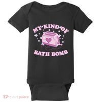 Nu Goth Dark Humour Goth Aesthetic My Kind Of Bath Bomb Baby Bodysuit thumb 0