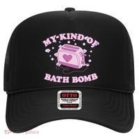 Nu Goth Dark Humour Goth Aesthetic My Kind Of Bath Bomb Hat thumb 0