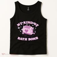Nu Goth Dark Humour Goth Aesthetic My Kind Of Bath Bomb Tank Top thumb 2