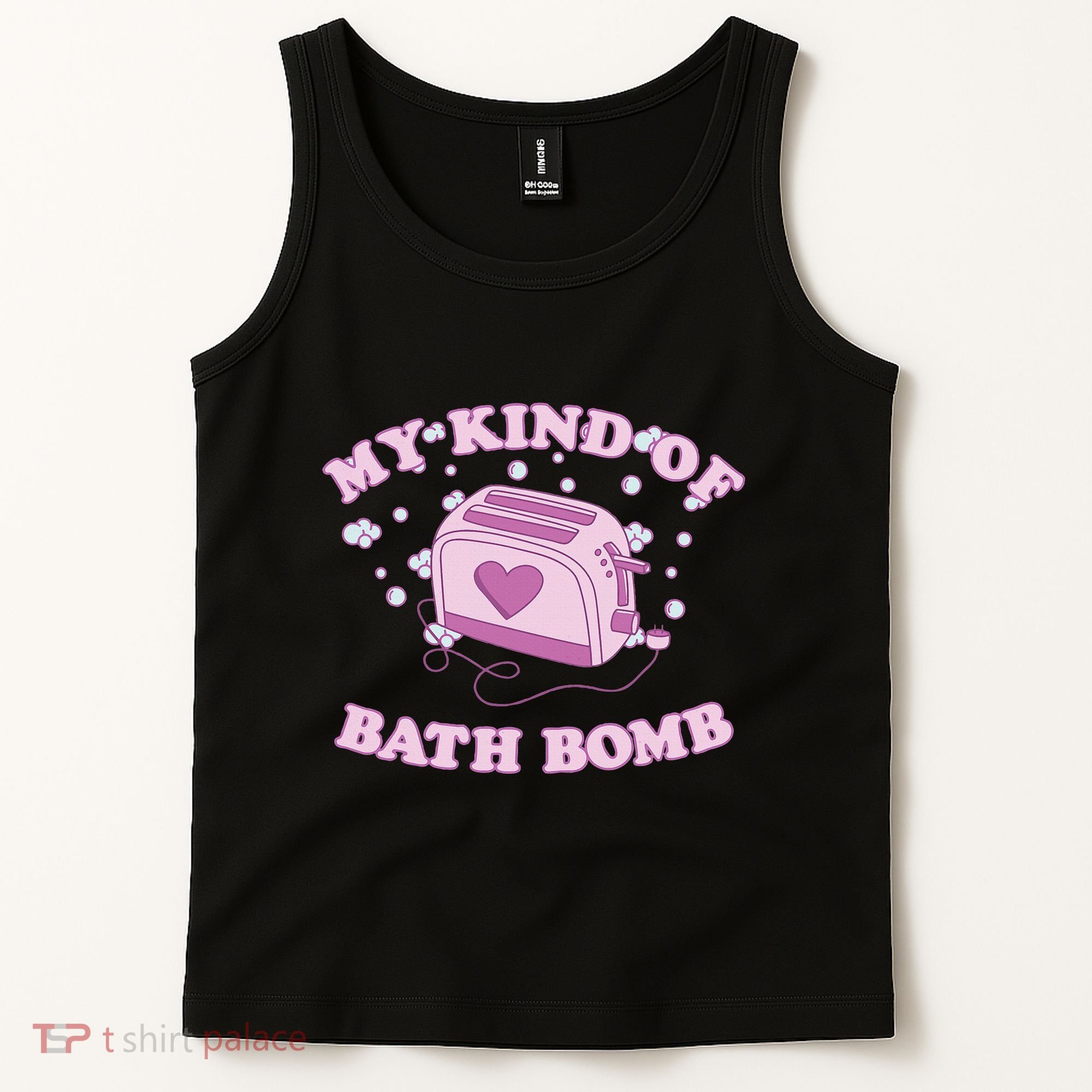 Nu Goth Dark Humour Goth Aesthetic My Kind Of Bath Bomb Tank Top