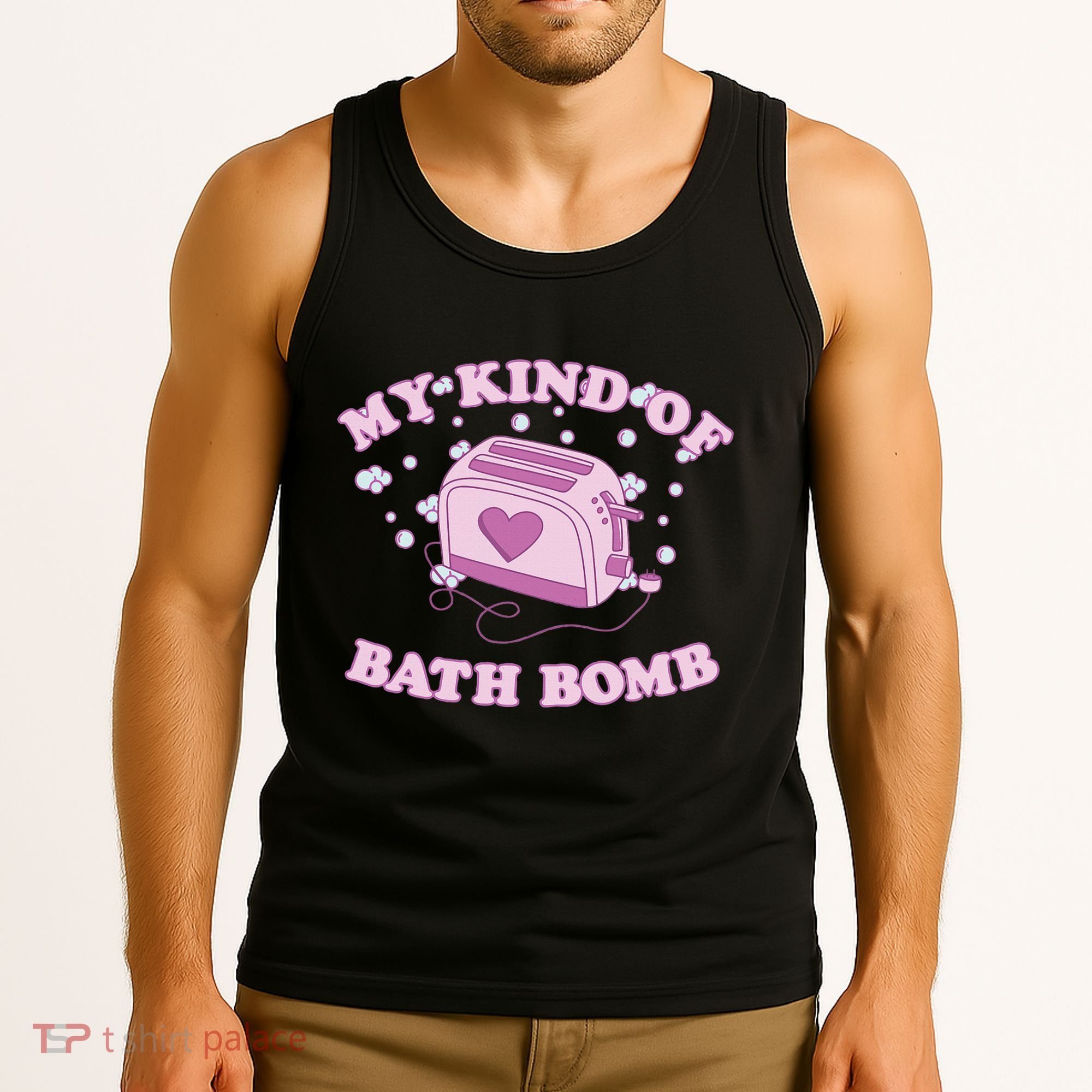 Nu Goth Dark Humour Goth Aesthetic My Kind Of Bath Bomb Tank Top