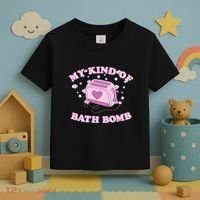 Nu Goth Dark Humour Goth Aesthetic My Kind Of Bath Bomb Toddler T-Shirt thumb 3
