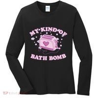 Nu Goth Dark Humour Goth Aesthetic My Kind Of Bath Bomb Women's Long Sleeve Shirt thumb 0