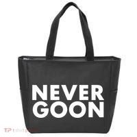 Never Goon Funny Gym Meme Never Goon Tote Bag thumb 0