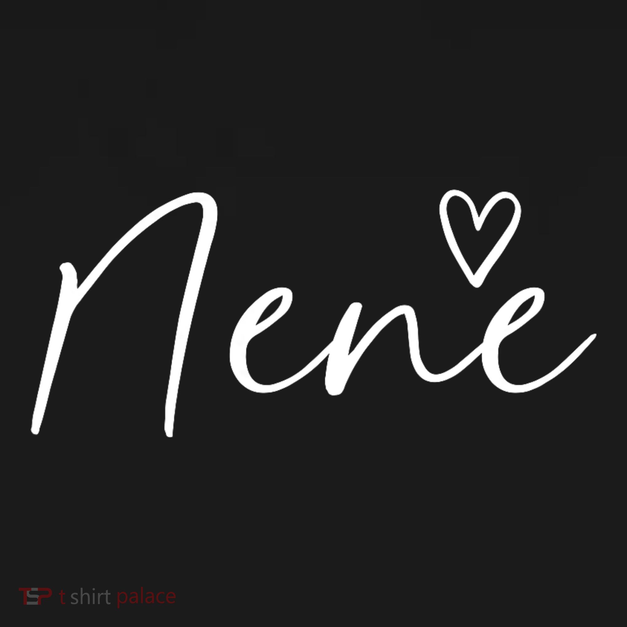 Nene Gifts For Women Grandma Heart MotherS Day Nene T-Shirt