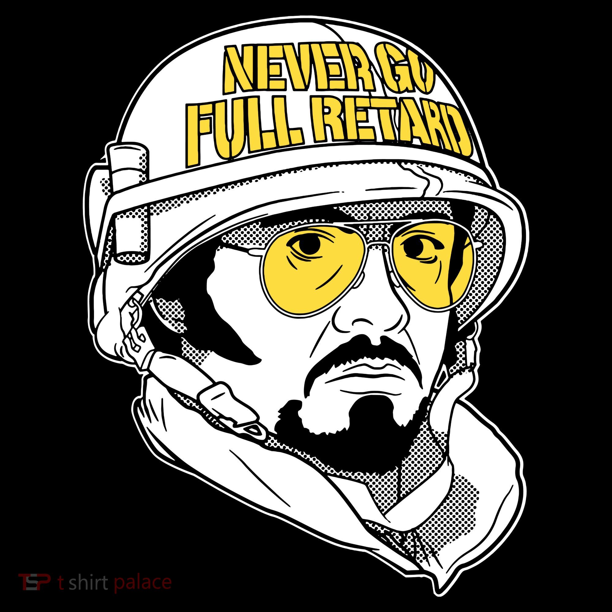Never Go Full Retard Apron