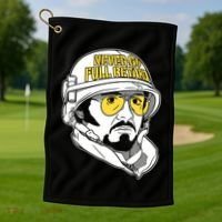 Never Go Full Retard Golf Towel thumb 1