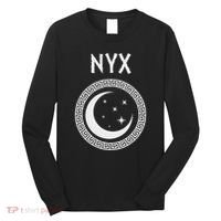 Nyx Greek Goddess Of Night Symbol Long Sleeve Shirt thumb 0