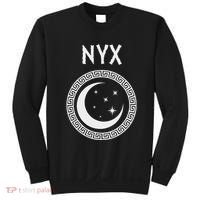 Nyx Greek Goddess Of Night Symbol Sweatshirt thumb 0