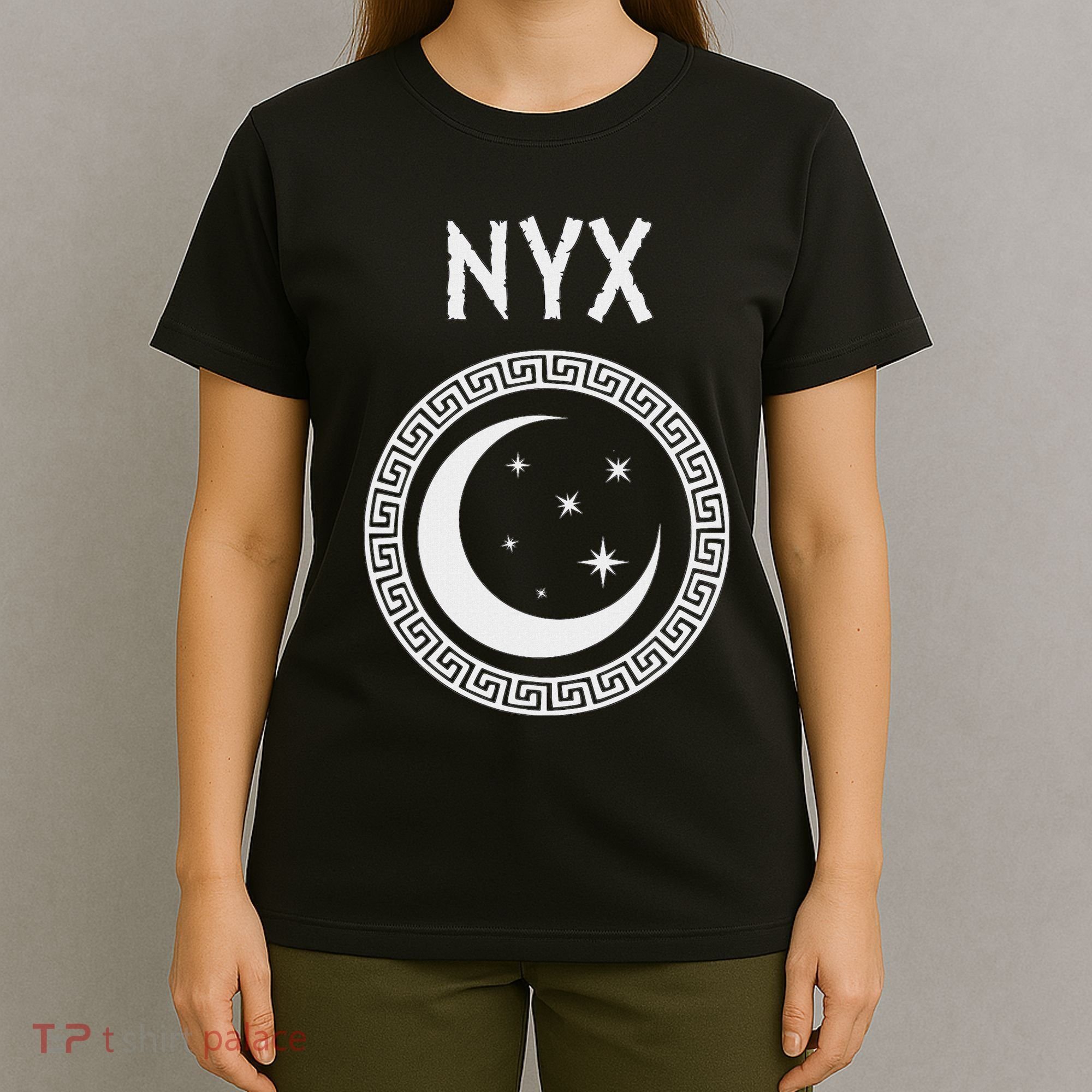 Nyx Greek Goddess Of Night Symbol T-Shirt