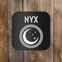 Nyx Greek Goddess Of Night Symbol Coaster thumb 0