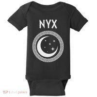 Nyx Greek Goddess Of Night Symbol Baby Bodysuit thumb 0